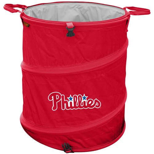 Philadelphia Phillies MLB Collapsible Trash Can by Logo Chair
