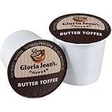 Gloria Jean's Coffees, Butter Toffee, K-Cup Portion Pack for Keurig Brewers 24-Count
