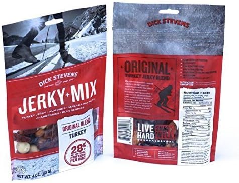 Dick Stevens Jerky Turkey Mix, Original, 0.25 Pound by Dick Stevens Jerky