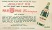 Nehi ParTpak (Par-T-Pak) Beverages Vintage Coupon