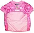 Pets First NFL Green Bay Packers Pet Jersey, Small, pink