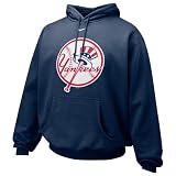 Apparel : Nike New York Yankees Navy Blue Pre-Game Hoody Sweatshirt