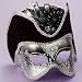 Venetian Mask Silver Adult