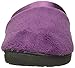 ISOTONER Women's Micro Terry PillowStep Satin Cuff Clog
