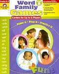 Word Family Games: Centers for Up to 6 Players, Level B