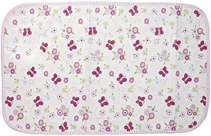 Fashion Story Baby Infant Waterproof Reusable Urinal Pad Cover/Mat/Mattress Pad (M, Butterfly)