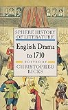 English drama to 1710
