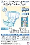 マーヤ　スーパーパンツール　何回でもOKテープ止め/男女共用　M-L　30枚×4袋