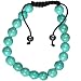 Turquoise Beaded Shamballa Bracelet Unisex