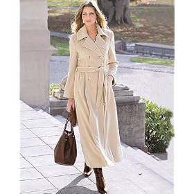 Together Pleated wool-blend coat| by Newport News