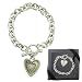 Tender 'N True Two-Tone Toggle Heart Bracelet w/ Gift Box