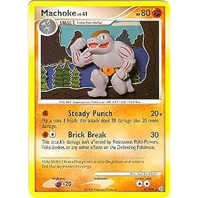 Pokemon Diamond & Pearl Stormfront Single Card Machoke #41 Uncommon