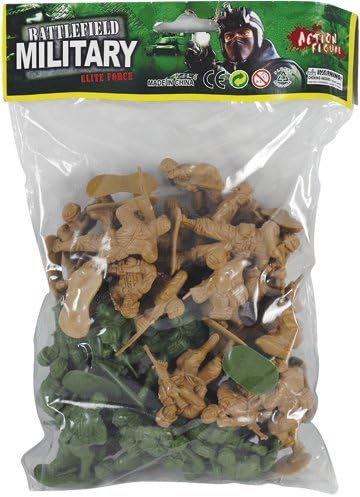 WowToyz Military Figures - 40-Piece Bagged Set