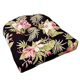 Set of 2 Wicker Chair Cushions - Multiple Fabrics