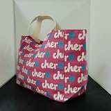 Cher（シェル） トートバック エコバッグ 【ピンク】Mサイズ
