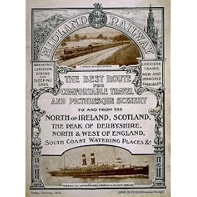 Midland Railway - Mini Metal Wall Sign