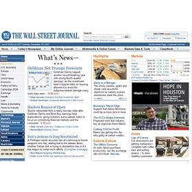 The Wall Street Journal Online: One-Year Online Subscription by Dow Jones