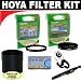 Hoya Digital TWO Glass Lens Filters (UV Haze & Circular PL Polarizer) + Lens Adapter Tube (If Needed) + Lenspen + Lens Cap Keeper + DB ROTH Micro Fiber Cloth For The Olympus E-520, E-510, E-500, E-420, E-410, E-400, E-330, E-30, E-3, E-300, E-1 Digital SLR Cameras Which Have Any Of These (14-35mm, 35-100mm) Olympus Lenses
