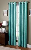 Victoria Classics Jericho-Juvi Crushed Grommet Panel, Aqua
