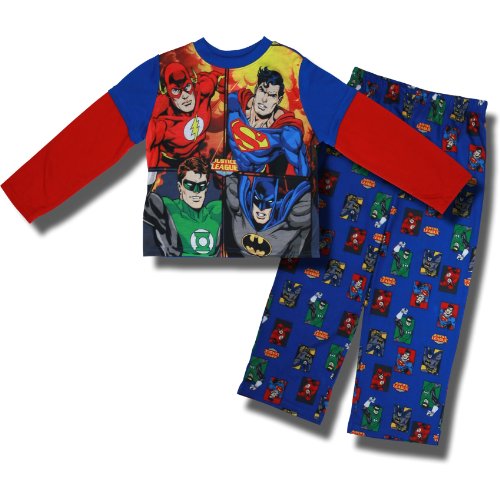  Superhero "Justice League" 2 Piece Pajama Set for boys
