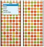 Autumn Dots - Apple iPod nano 2G (2nd Generation) 2GB/ 4GB/ 8GB Protector Skin Decals - Faceplate Stickers