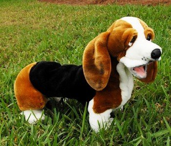 Childrens Toyshop  Toys : Bassett Hound 22in Animal Puppet (P84113)