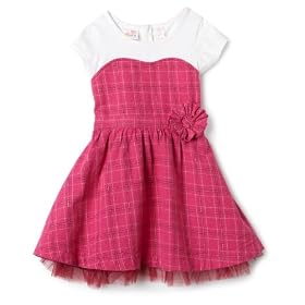 Roxy Girls 2-6x Roxy Teenie Wahine - Supa Slick Plaid Fashion Dress