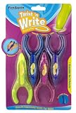 Office Products : TWIST N' WRITE PENAGAIN CHILDRENS PENCILS, 4PK