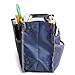 HDE Expandable Handbag Insert Purse Organizer with Handles (11X6.3X3.5) - Gray