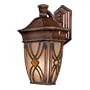 Minka Lavery Outdoor Aston Court 9182-184-PL Cast Alum 1-LT 13w (17"H x 10"W) ES Wall Light Patina