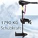 ETBM03 Außenbordmotor Elektromotor 12V Schub/Leistung: bis zu 25 kp/ 624 Watt