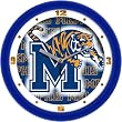Memphis Tigers NCAA Dimension Wall Clock