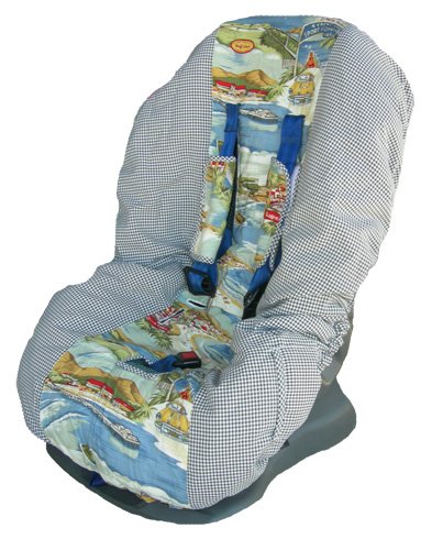 Picture of Cozy Patricia Ann Designs California Dreamin Toddler Carseat Cover B004QKO3GC (Baby Shopping Cart Covers)