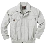 空調服 サンエス 長袖ワークブルゾン（ファンなし） KU91400 XL 69チャコール