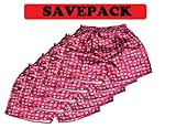 (M) Savepack Boxers Boxer Boxershort Shorts *** 5 PIECES *** Underwear Elephant Men Woman Girl Boy red