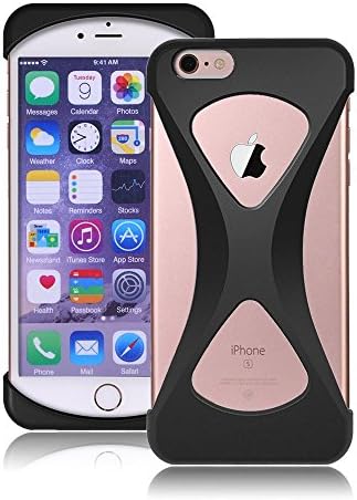 iPhone 6 Plus Case,Cellpal [GRIP SAFETY FEATURE] ultra thin slim Armor Case for iPhone 6S Plus (5.5-Inch) Anti-Drop Anti-Slip Impact Resistant Shockproof Soft rubber Case Black