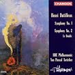 Henri Dutilleux: Symphonies Nos. 1 & 2
