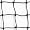 #36 Twisted Knotted Nylon Backstop, 12' x 45'