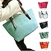 Gaorui Vintage Oracle Big Purse Fashion Handbag Shoulder Bag in Candy Color for Women Lady Large Size_beige