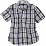 Volcom Boys 8-20 X Factor Plaid Short Sleeve Short