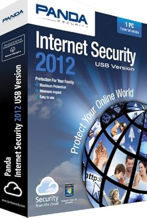Panda Internet Security 2012, 1 license, 12 months subscription, 4 GB USB Stick (PC)