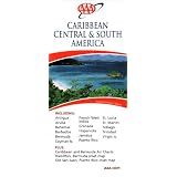 AAA Caribbean, Central & South America: Including Antigua, Aruba, Bahamas, Barbados, Bermuda, Cayman Islands, French West Indies, Grenada, Hispaniola, Jamaica, Puerto Rico, St. Lucia, St. Martin, Tobago, Trinidad, Virgin Islands: Plus Caribbean And (Bermuda Air Charts, Hamilton Bermuda Inset Map, Old San Juan Puerto Rico Inset Map: International Series 2008, 1206309103107)