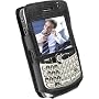 Krusell 89272 Cabriolet Multidapt Leather Case with SpringClip for Blackberry Curve 8300 / 8310 / 8320 / 8330 (Black)
