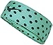 Nike Fury Polka Dot Headband.OSFM(Agua Teal)