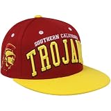 NCAA Zephyr USC Trojans Cardinal-Gold Superstar Snapback Adjustable Hat