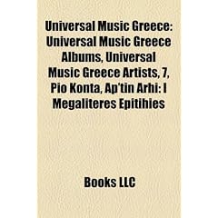 Universal Music Greece Universal Music Greece: Universal Music Greece Albums, Universal Music Greece Artistuniversal Music Greece Albums, Universal Mu