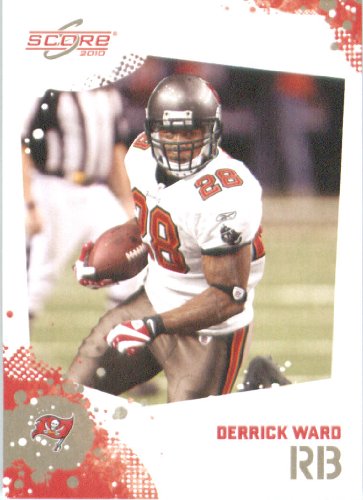 Derrick Ward - Tampa Bay Buccaneers - 2010 Score Football Card - NFL Trading Card in Screwdown Case