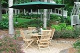 Outdoor Living : Teak Oxford Round Folding Table