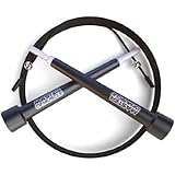 **FLASH SALE**THE Best Jump Rope to Master Double Unders With Bonus Jump Rope HIIT Workout Ebook Complete With Carry Case, Spare Cable & Screw Kit