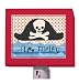 Oopsy Daisy Fine Art for Kids NL6215MW Pirate Hat Night Light